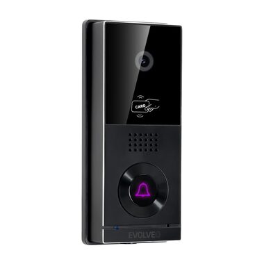 Evolveo DoorPhone AHD10 schwarz / WLAN-Video-Türsprechanlage für Zuhause mit Türsteuerung und RFID / 10"-Monitor / 32 GB