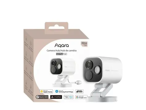 Aqara Camera Hub G5 Pro POE (CH-C03DW) weiß / Outdoor-IP-Kamera mit Hub-Funktion / 2688x1520 