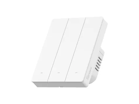 Sonoff SwitchMan Smart-Wandschalter M5 Matter / 3 Tasten / 80 mm / weiß