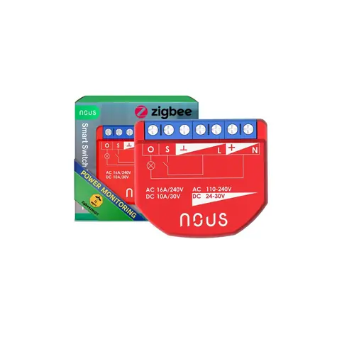 Nous B2Z ZigBee SMART Switch Modul / 1 Kanal / Verbrauchsmessung