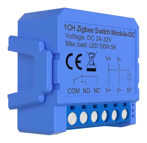 Avatto ZWSM16-DC32V-1 1-Kanal ZigBee-Schaltmodul mit potentialfreiem Kontakt