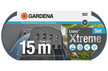 Gardena 18466-20 Liano Extreme Set Textilschläuche 13 mm (1/2") - Länge 15 m