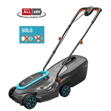 Gardena 14632-55 PowerMax 32/18V P4A Solo / Akku-Sichelmäher / Schnittbreite 32 cm / bis zu 200 m2 / Ohne Akku