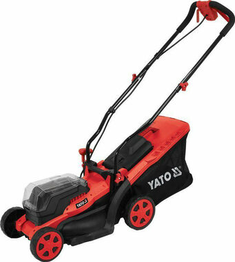 YATO YT-85221 / Akku-Rasenmäher / 34 cm / 35L / 18V / ohne Akku