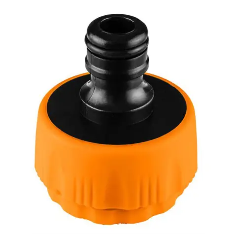 Neo Tools 15-741 orange-schwarz / Hahnanschluss / Material Kunststoff