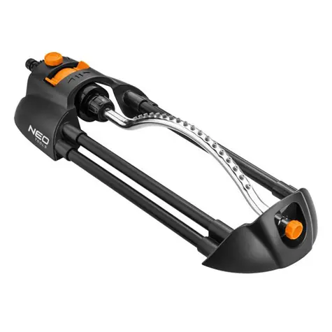 Neo Tools 15-771 orange-schwarz / oszillierender Sprüher / 18 Düsen / für eine Fläche bis 14x19m / 1/2" und 3/4"