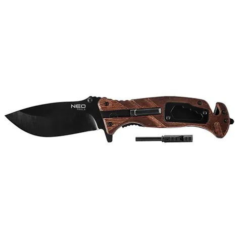 Neo Tools 63-107 / Schließmesser / Edelstahl / 220 mm / 90 mm