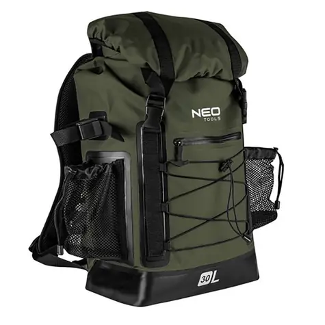 Neo Tools 63-131 / Outdoor-Rucksack / grünes Polyurethan / wasserdicht / verstellbare Träger