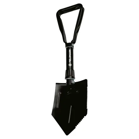 Fieldmann FPL 4001 / Klappspaten aus Stahl / 57 cm