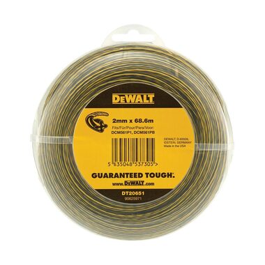 DeWalt DT20651 Trimmerfaden 2 mm x 68,6 m