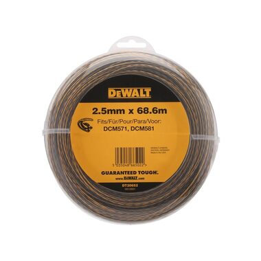 DeWalt DT20652 Trimmerfaden 2,5 mm x 68,6 m