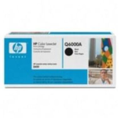 HP Q6000A Originaltoner / CLJ 1600, 2600n / 2.500 Seiten / Schwarz