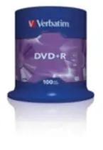 Verbatim 100 Stück DVD+ R 4,7 GB 16x / Spindel