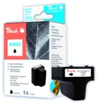 Alternativpatrone Peach 363 / Photosmart 3210, 3310 / 17 ml / Schwarz