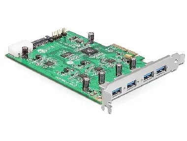 DeLock PCI Express Karte / 4 x USB 3.0 / Dual Channel