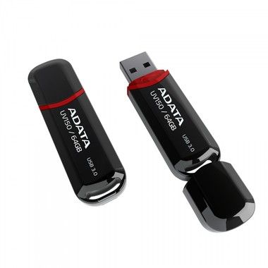 ADATA UV150 64GB schwarz / Flash Disk / USB 3.0