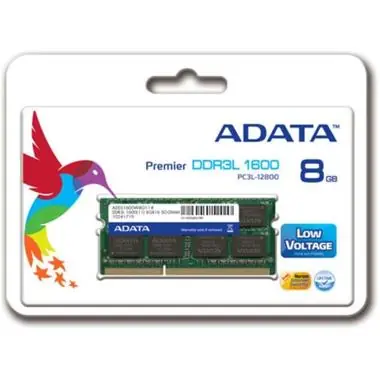 ADATA 8 GB / 1600 MHz / DDR3L / CL11 / SODIMM / 1,35 V / Einzelfach