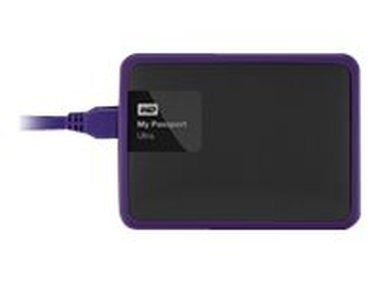 WD Grip lila / Schutzrahmen / für WD My Passport Ultra 500GB-1TB