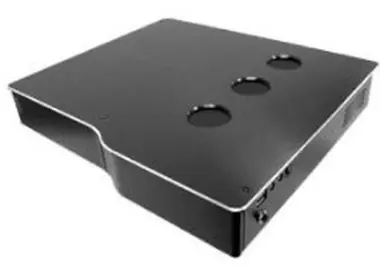 Silverstone SST-LC09B Lascala / PC-Gehäuse / Mini-ITX / 60W Netzteil + externes Netzteil / USB 2.0 / schwarz
