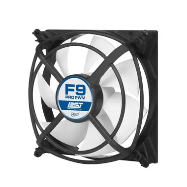 ARCTIC F9 PRO PWM PST / 92 mm / Fluid Dynamic Bearing / 0,4 Sone bei 2000 U/min / 66,3 m3h / 4-polig