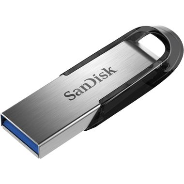 SanDisk Ultra Flair 16 GB / Flash-Disk / USB3.0 / 130 MB/s / Silber