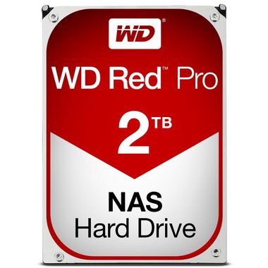 WD Red Pro 2 TB / Festplatte / 3,5 Zoll SATA III / 7.200 U/min / 64 MB Cache / 5 Jahre