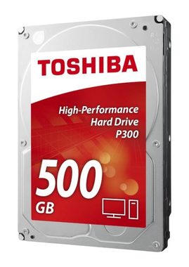 Toshiba P300 500 GB (Bulk) / 3,5 Zoll / 7.200 U/min / 64 MB Cache / SATA III / intern / 2 Jahre / BULK