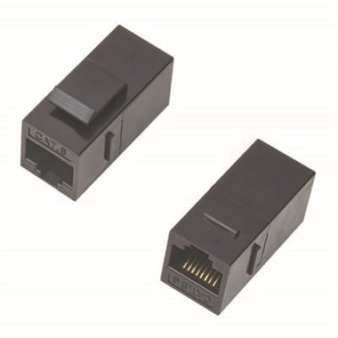 DATACOM Anschlussfeld UTP 2 x RJ45 CAT6 / 8p8c / gerade / Kunststoff