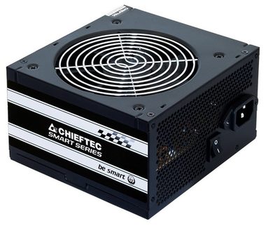 Chieftec Quelle GPS-400A8 / 400 W / 80PLUS Bronze / 120-mm-Lüfter / aktives PFC / Stromkabel