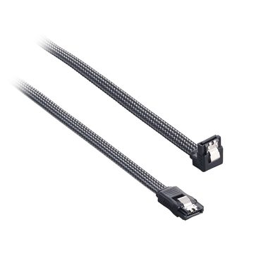 CableMod ModMesh Rechteckiges SATA 3-Kabel 30 cm - Carbon