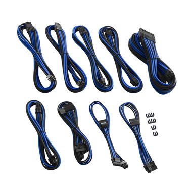 CableMod PRO ModMesh C-Series Kit für Corsair AXi & HXi & RM - Schwarz-Blau
