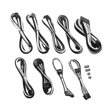 CableMod PRO ModMesh C-Series Kit für Corsair AXi & HXi & RM - Schwarz-Weiß