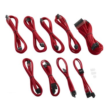 CableMod PRO ModMesh C-Series Kit für Corsair AXi & HXi & RM - Rot