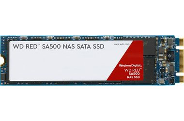 WD Red SA500 M.2 1 TB / M.2 SSD 2280 / SATA 6 Gbit/s / R: 560 Mbit/s / W: 530 Mbit/s / 3D NAND / IOPS RW: 95.000-85.000 / 5 Jahre