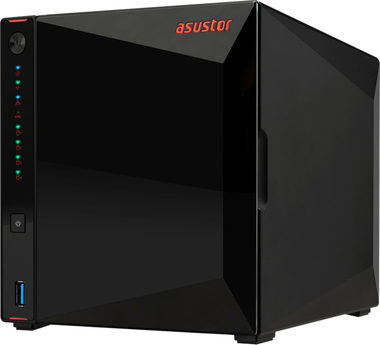 Asustor NIMBUSTOR 4 AS5304T / 4X HDD / Intel Celeron 1,5GHz / 4GB RAM / HDMI 2.0a / 3x USB 3.0 / 2x 2,5 GLAN