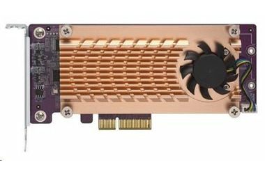 QNAP QM2-2S-220A / Erweiterungskarte für SSD M.2 22110 & 2280