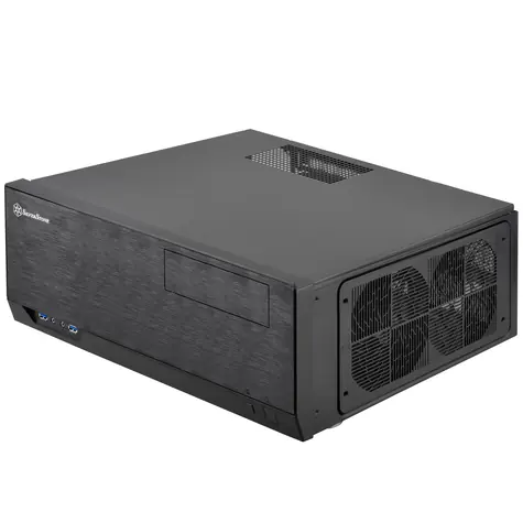 Silverstone SST-GD09B schwarz / PC-Gehäuse / ATX / ohne Stromquelle / USB 3.0