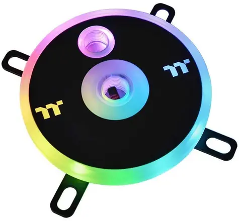 Thermaltake Pacific W5 / CPU-Wasserkühler / RGB-LED / Temperatursensor / für Intel & AMD
