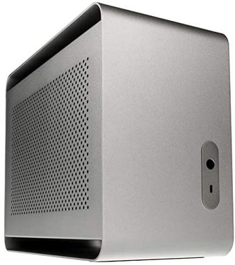 Streacom DA2 silber / Mini-ITX / 1xUSB-C / ohne Stromquelle