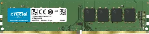 CRUCIAL 8 GB (1x8 GB) 3200 MHz / DDR4 / DIMM / PC4-25600 / CL22 / 1,2 V