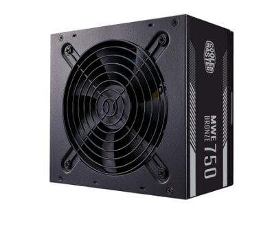 Cooler Master MWE Bronze V2 (750 W) / 750 W / aktives PFC / ATX 12 V 2,52 / 120 mm Lüfter / 80PLUS Bronze 