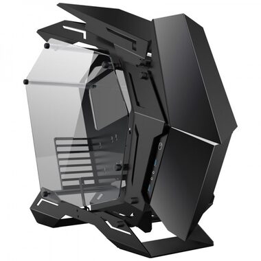 Jonsbo MOD3 schwarz / E-ATX / 2x USB 3.0 / transparente Seite