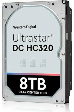 WD Ultrastar 8 TB / HDD / 3,5" SATA III / 7.200 U/min / 256 MB Cache / 5 Jahre / für Server