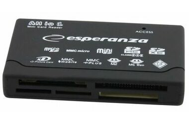 Esperanza EA119 Speicherkartenleser All-in-One / USB 2.0