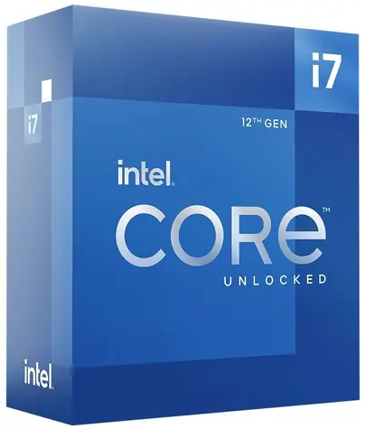 Intel Core i7-12700K bei 3,6 GHz / TB 5,0 GHz / 12C20T / L2 12 MB / UHD-Grafik 770/1700 / Alder Lake / 190 W