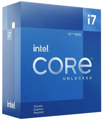 Intel Core i7-12700KF @ 3,6 GHz / TB 5,0 GHz / 12C20T / L2 12 MB / Ohne VGA / 1700 / Alder Lake / 190 W