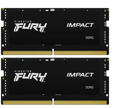 Kingston FURY Impact 32 GB (2 x 16 GB) DDR5 4800 MHz / CL38 / SO-DIMM