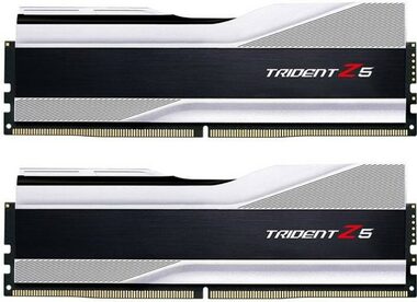 G.Skill Trident Z5 Silber 32 GB (2 x 16 GB) 6000 MHz / DDR5 / CL36-36-36-96 / 1,35 V / XMP 3.0 / On-Die ECC 