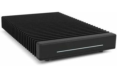 OWC ThunderBlade 4 TB schwarz / Externe SSD / 2x Thunderbolt 3 / R: 2800 MBit/s / W: 2450 MBit/s / 2 Jahre