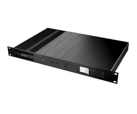 Akasa Galileo TU1 1U / Thin-Mini-ITX / ohne Netzteil / für Rack / OEM